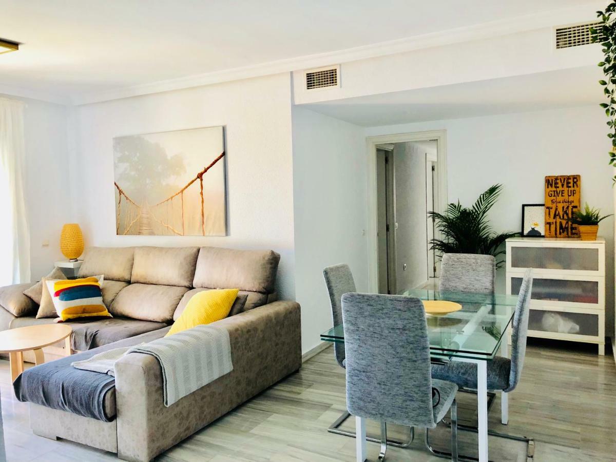 Luxury Apartment Bajondillo Beachfront توريمولينوس المظهر الخارجي الصورة